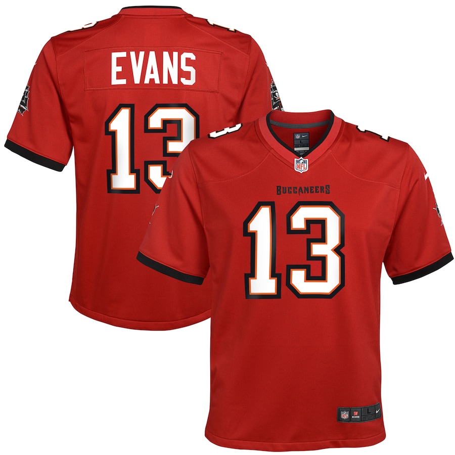 Youth Tampa Bay Buccaneers Mike Evans Nike Red Game Jersey - Jersey