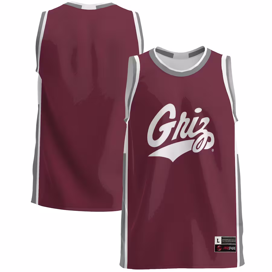Montana Grizzlies GameDay Greats  Lightweight Basketball Jersey - Maroon - Jersey