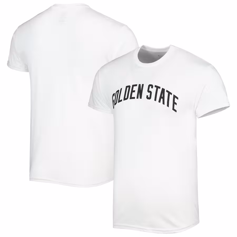 Unisex Golden State Warriors Stadium Essentials White Origin T-Shirt - Jersey
