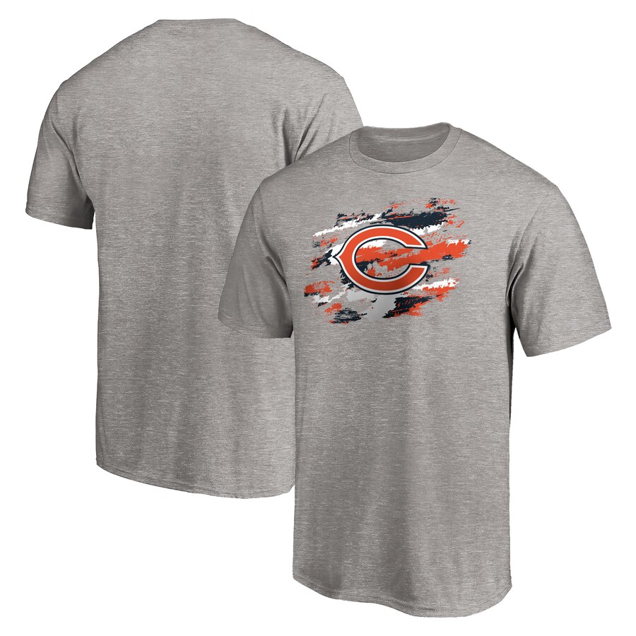 Men's Chicago Bears Heather Gray True Color T-Shirt - Jersey