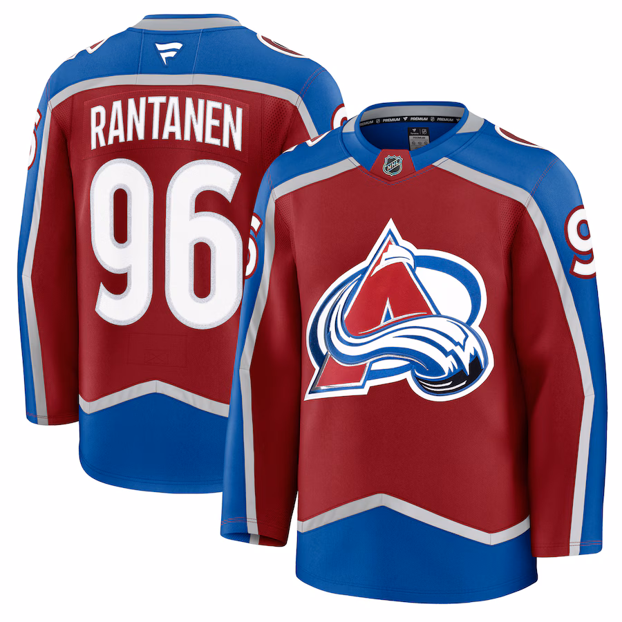 Men's Colorado Avalanche Mikko Rantanen Fanatics Burgundy Home Premium Jersey - Jersey