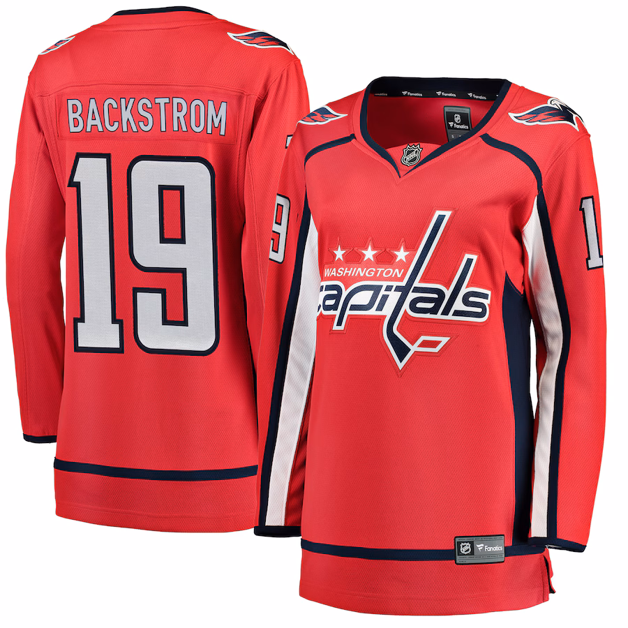 Women's Washington Capitals Nicklas Backstrom Fanatics Red Home Breakaway Player Jersey - Jersey