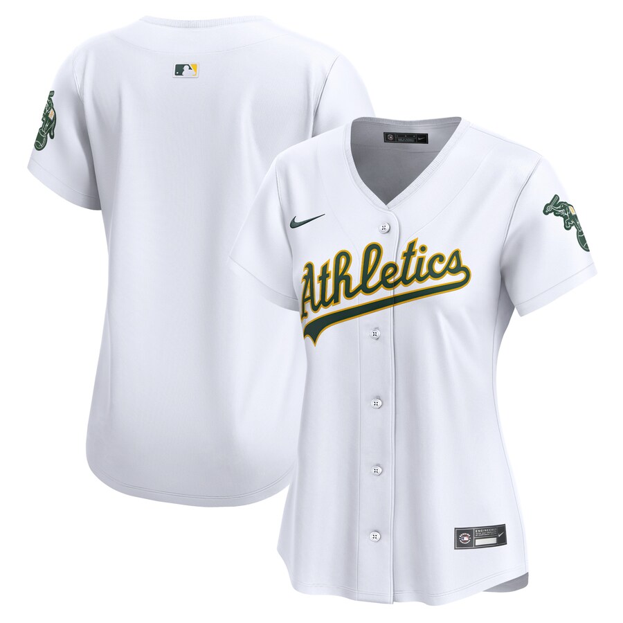 Women's Athletics Nike White Home Limited Jersey - Jersey