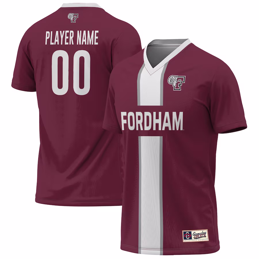Fordham Rams GameDay Greats Youth Lightweight Pick-A-Player NIL Men's Soccer Jersey - Maroon - Jersey