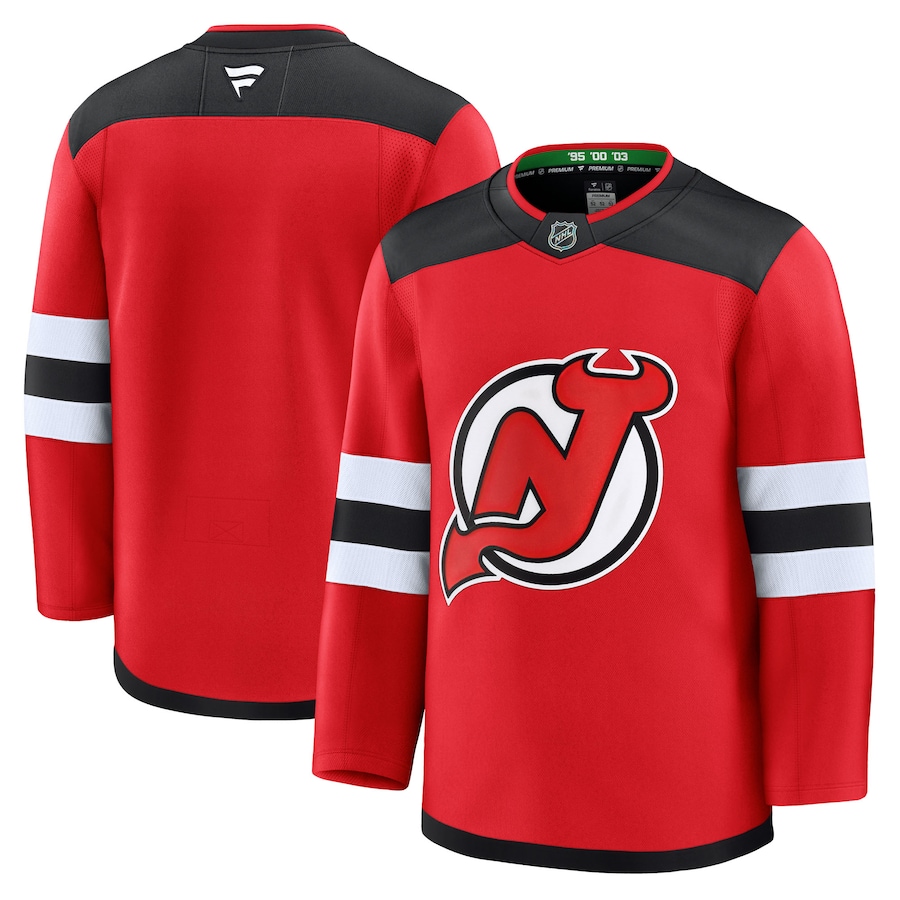 Men's New Jersey Devils Fanatics Red Home Premium Jersey - Jersey