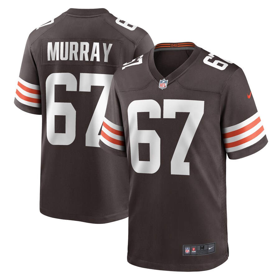 Men's Cleveland Browns Justin Murray Nike  Brown Team Game Jersey - Jersey