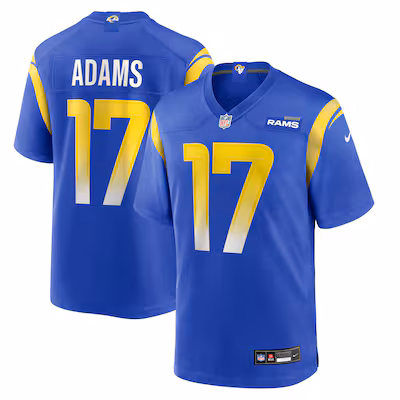 Youth Los Angeles Rams Davante Adams Nike Royal Game Player Jersey - Jersey