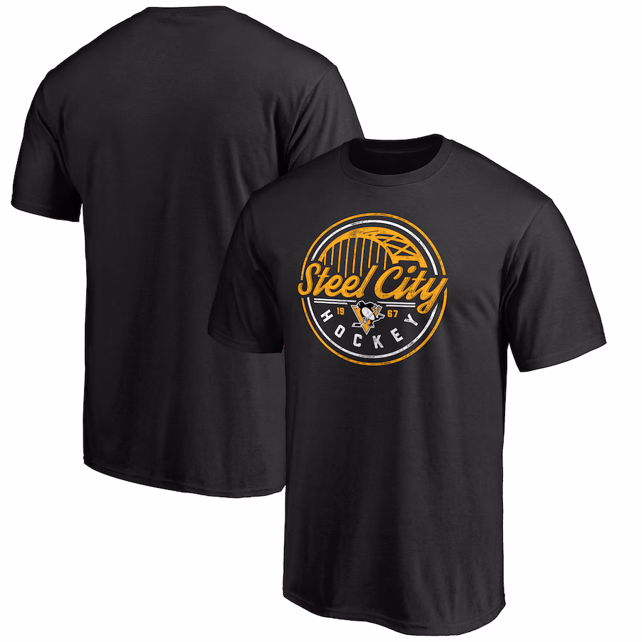 Men's Pittsburgh Penguins Black Core Hometown T-Shirt - Jersey