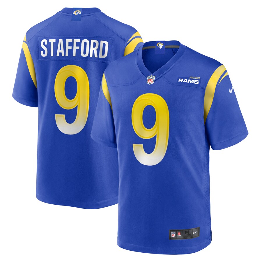 Men's Los Angeles Rams Matthew Stafford Nike Royal Game Jersey - Jersey