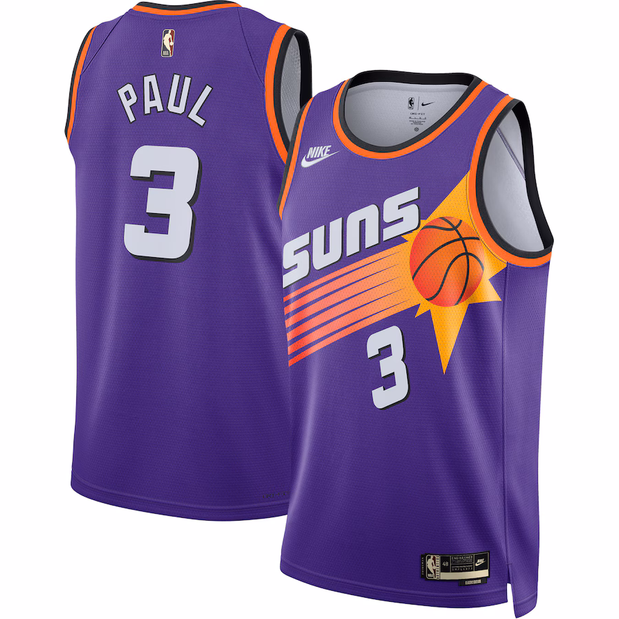 Men's Phoenix Suns Chris Paul Nike Purple Swingman Jersey - Classic Edition - Jersey