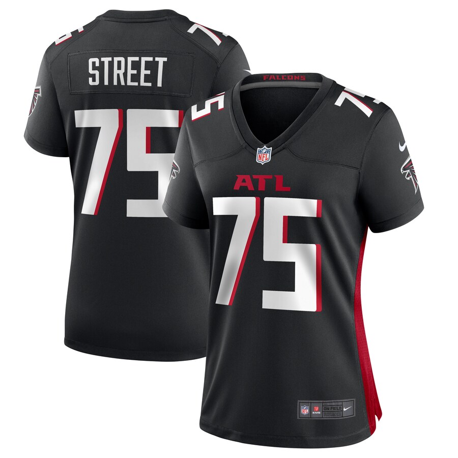Women's Atlanta Falcons Kentavius Street Nike  Black  Game Jersey - Jersey