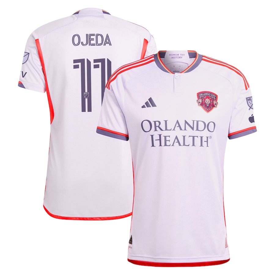 Men's Orlando City SC Martín Ojeda adidas Purple 2024 Legacy Kit Authentic Player Jersey - Jersey