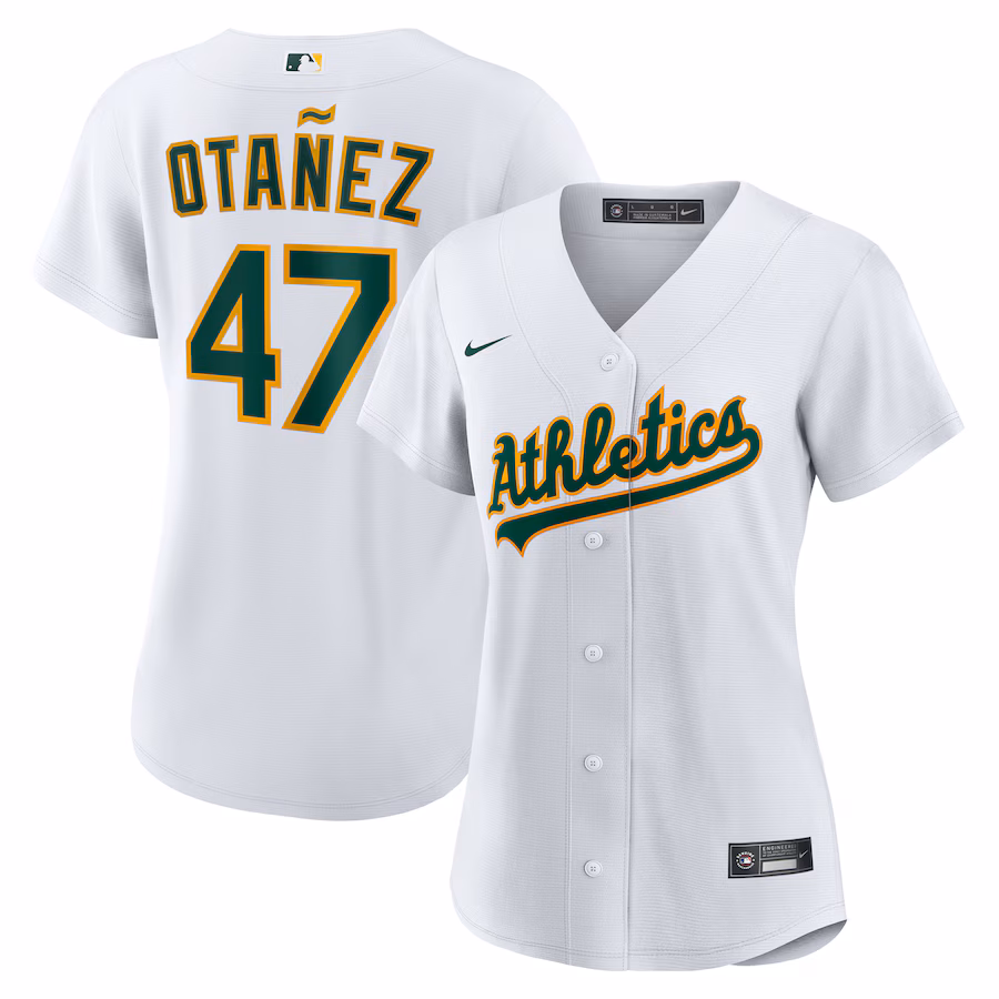 Women's Athletics Michel Otañez Nike White Home Replica Jersey - Jersey