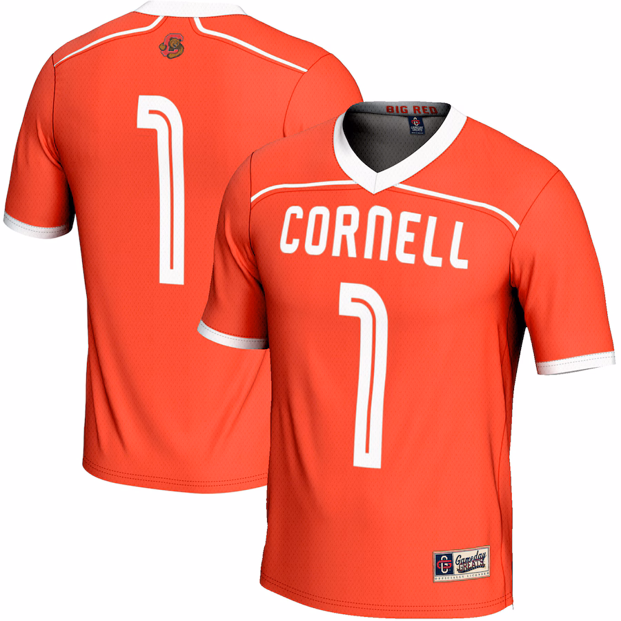 #1 Cornell Big Red GameDay Greats Youth Lightweight Men's Lacrosse Jersey - Red - Jersey