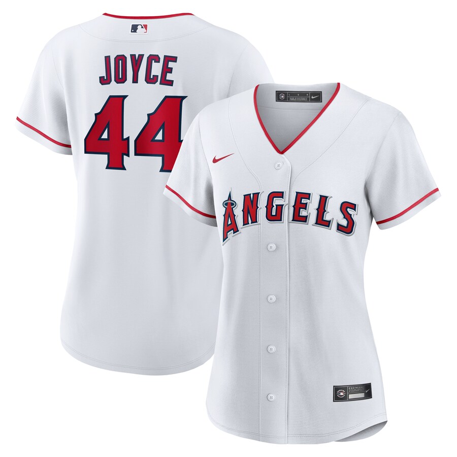 Women's Los Angeles Angels Ben Joyce Nike White Home Replica Jersey - Jersey