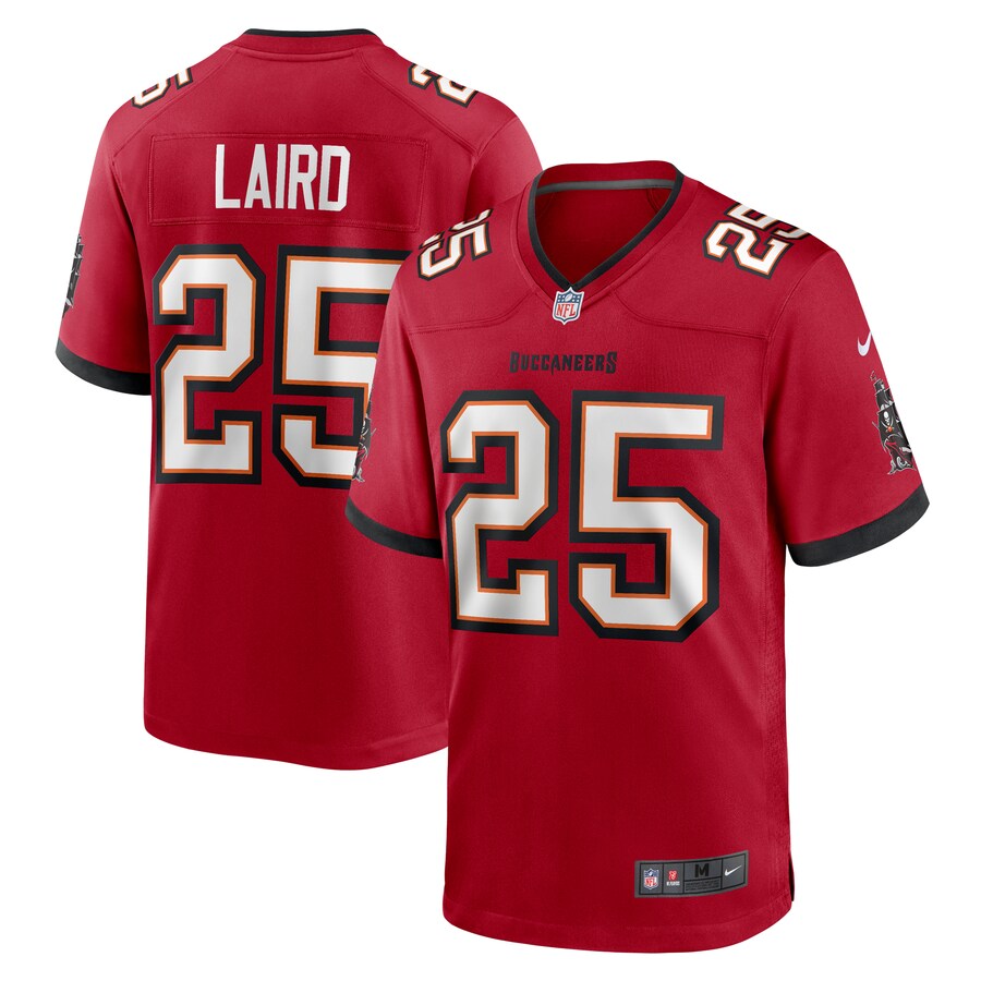 Men's Tampa Bay Buccaneers Patrick Laird Nike  Red  Game Jersey - Jersey