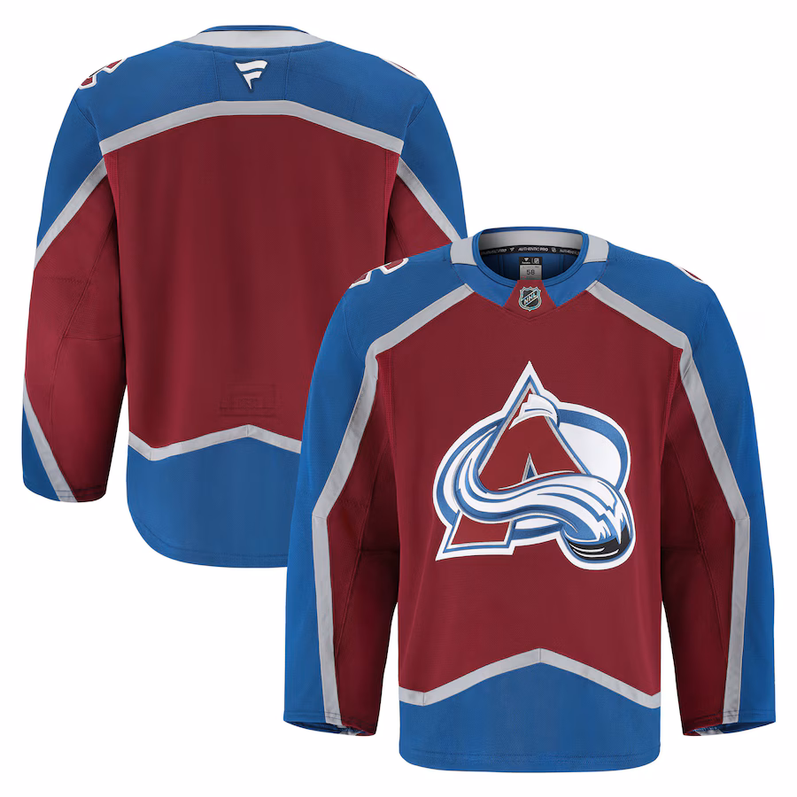 Men's Colorado Avalanche Fanatics Burgundy Home Authentic Pro Jersey - Jersey