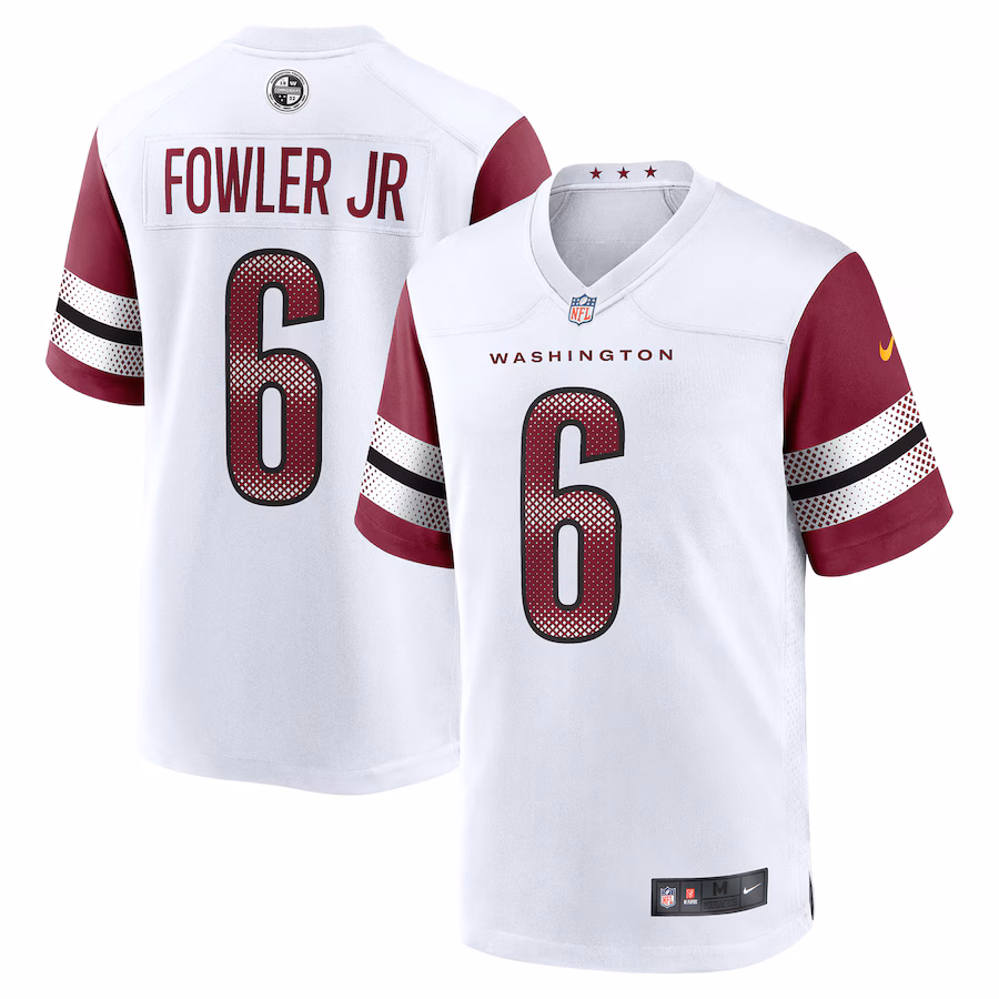Men's Washington Commanders Dante Fowler Jr. Nike White Game Jersey - Jersey