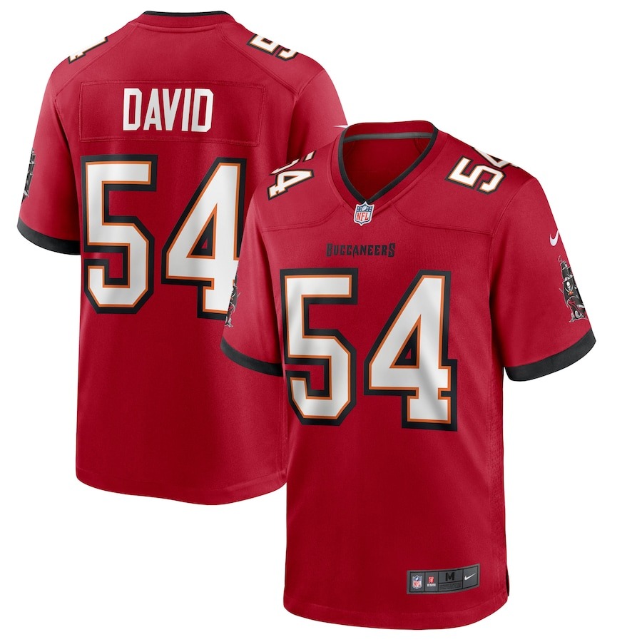 Men's Tampa Bay Buccaneers Lavonte David Nike Red Game Jersey - Jersey