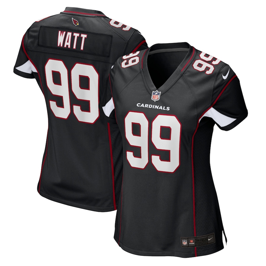Women's Arizona Cardinals J.J. Watt Nike Black Alternate Game Jersey - Jersey