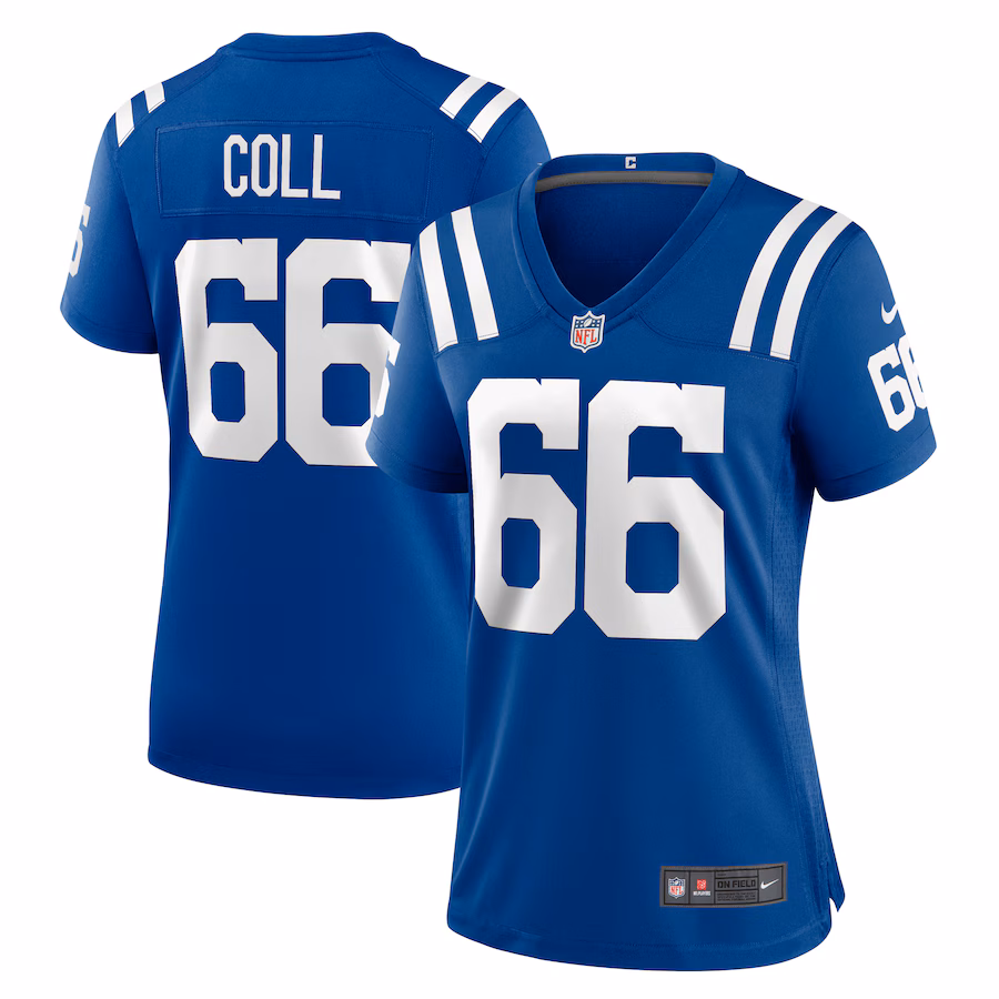 Women's Indianapolis Colts Ryan Coll Nike Royal Game Jersey - Jersey