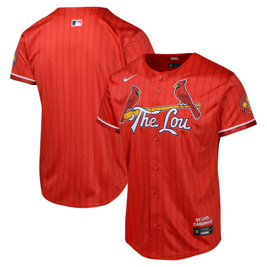 Youth St. Louis Cardinals Nike Red 2024 City Connect Limited Jersey - Jersey