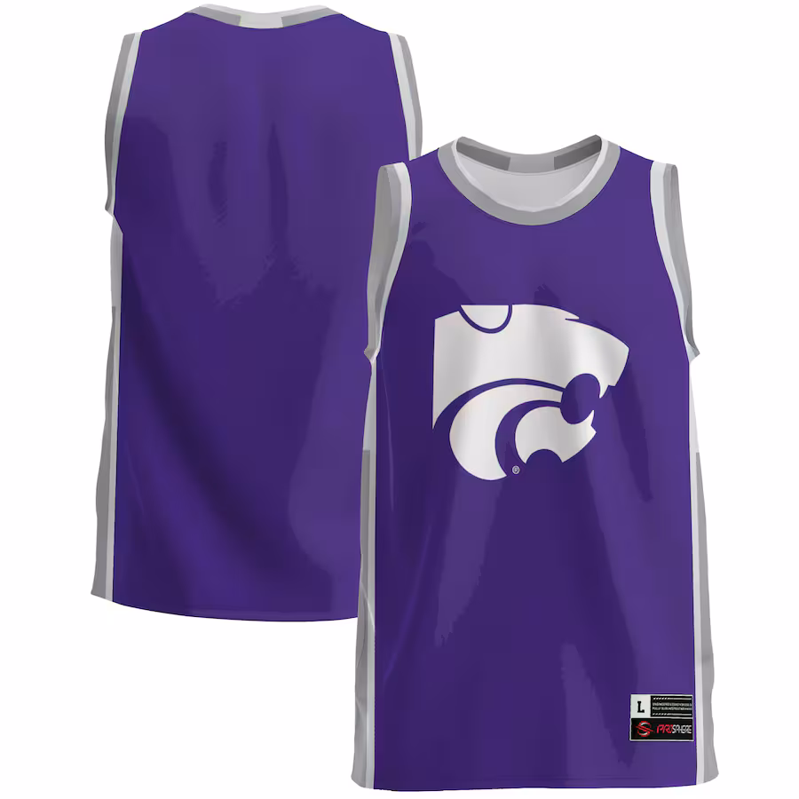Men's GameDay Greats  Purple Kansas State Wildcats  Lightweight Basketball Jersey - Jersey
