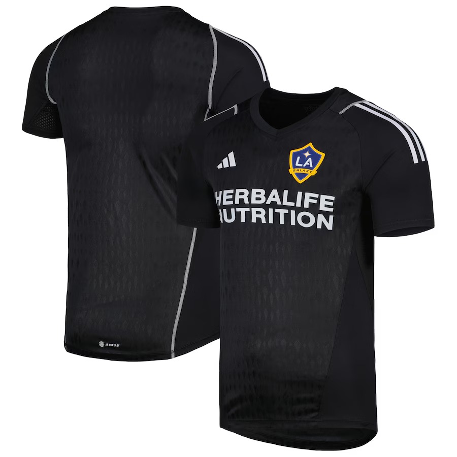 Men's LA Galaxy adidas Black 2023 Replica Goalkeeper Jersey - Jersey