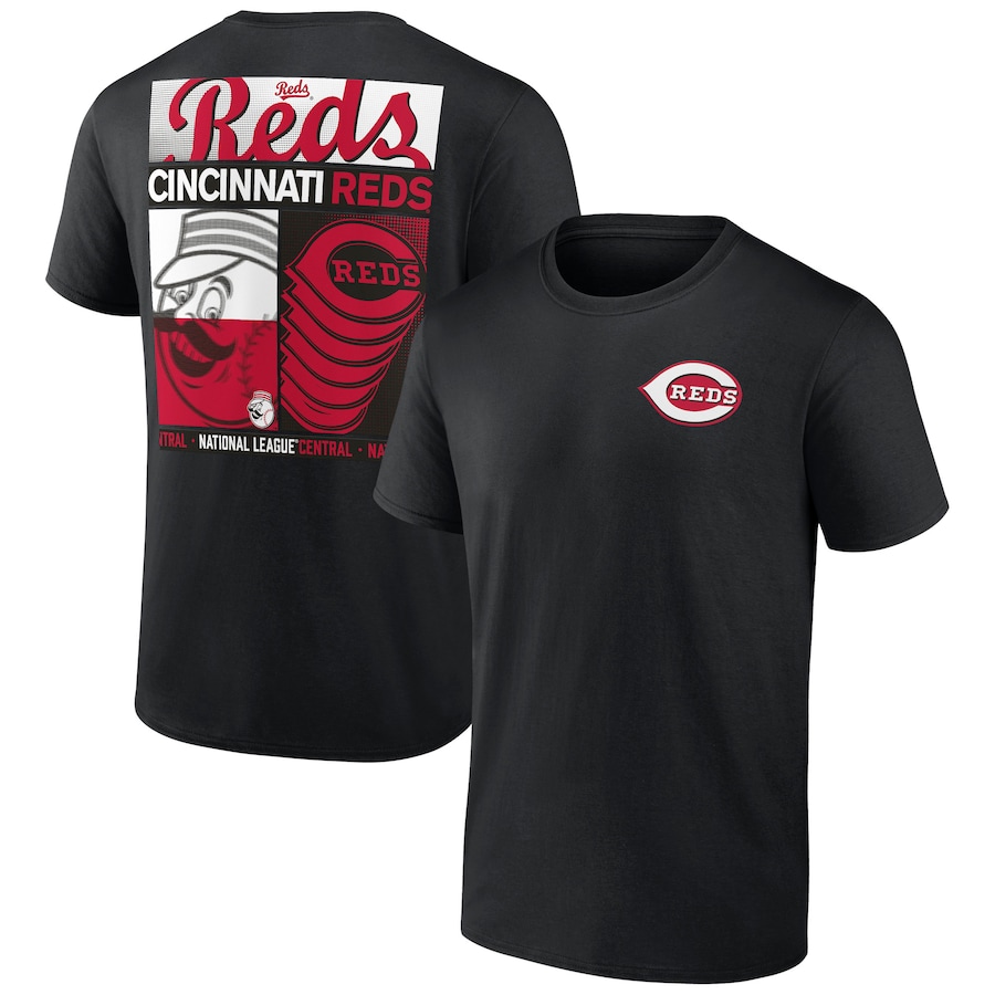 Men's Cincinnati Reds Black In Good Graces T-Shirt - Jersey