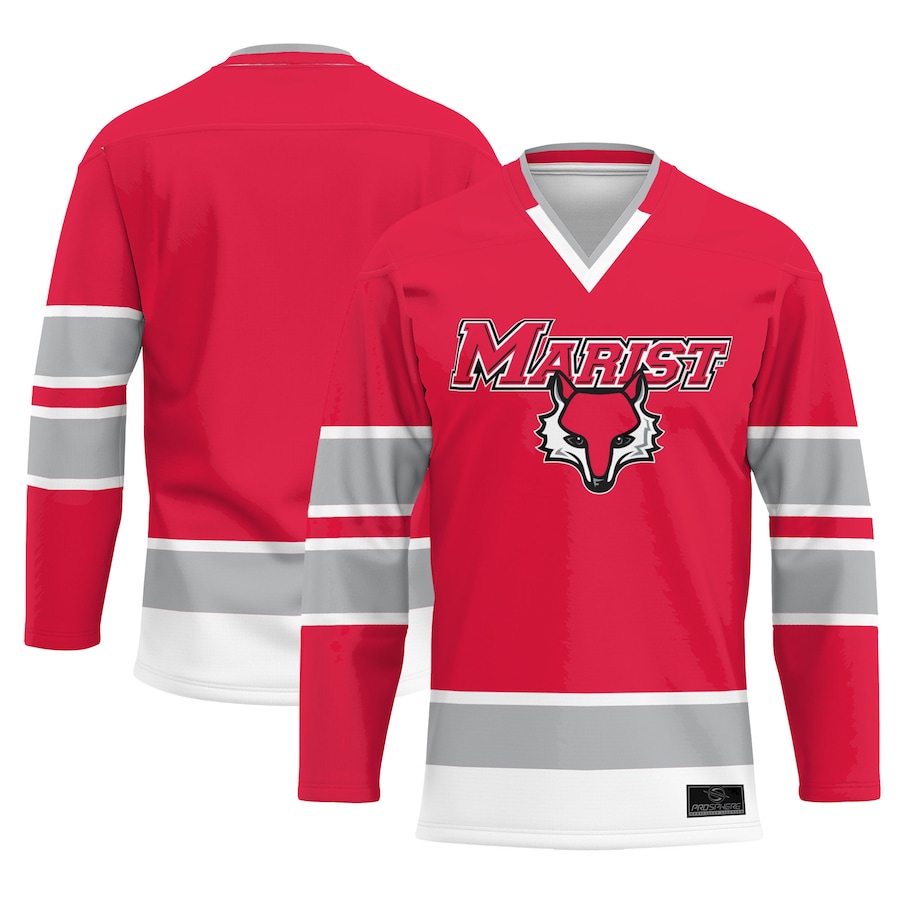 Youth ProSphere  Red Marist Red Foxes  Hockey Jersey - Jersey