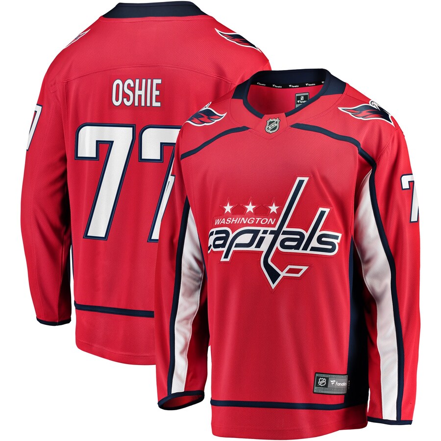 Youth Washington Capitals TJ Oshie Fanatics Branded Red Home Breakaway Player Jersey - Jersey