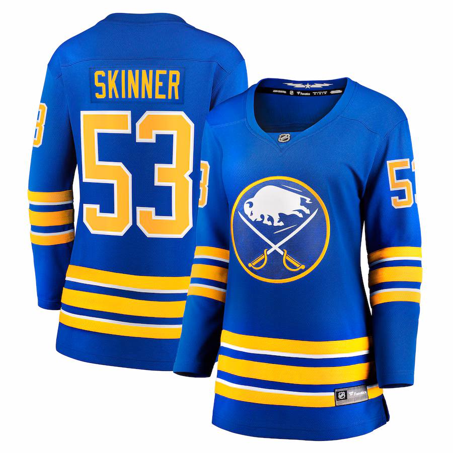 Women's Buffalo Sabres Jeff Skinner Fanatics Royal Home Breakaway Jersey - Jersey