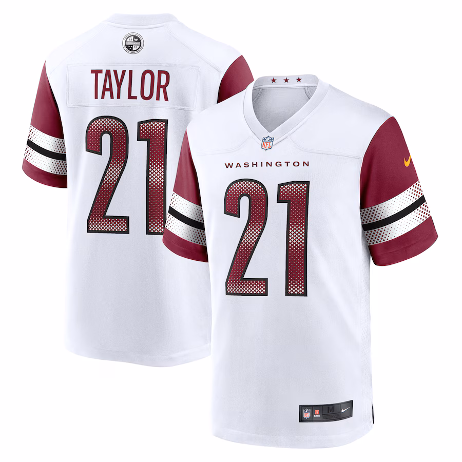 Men's Washington Commanders Sean Taylor Nike White Retired Player Game Jersey - Jersey