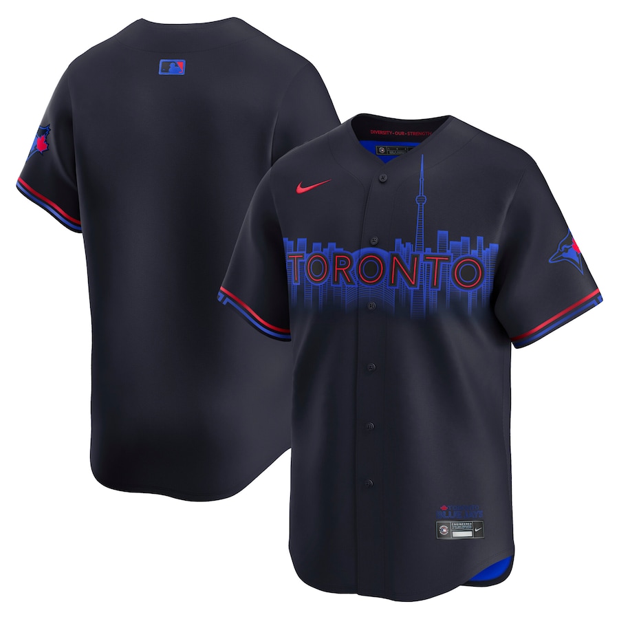 Men's Toronto Blue Jays Nike Blue City Connect Limited Jersey - Jersey