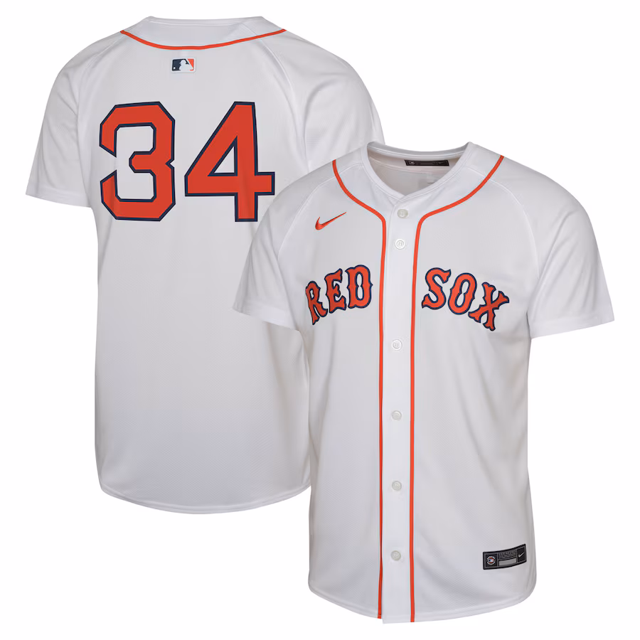 Youth Boston Red Sox David Ortiz Nike White Home Limited Jersey - Jersey
