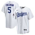 Men's Los Angeles Dodgers Freddie Freeman Nike White 2024 World Series Champions Home Replica Player Jersey - Jersey