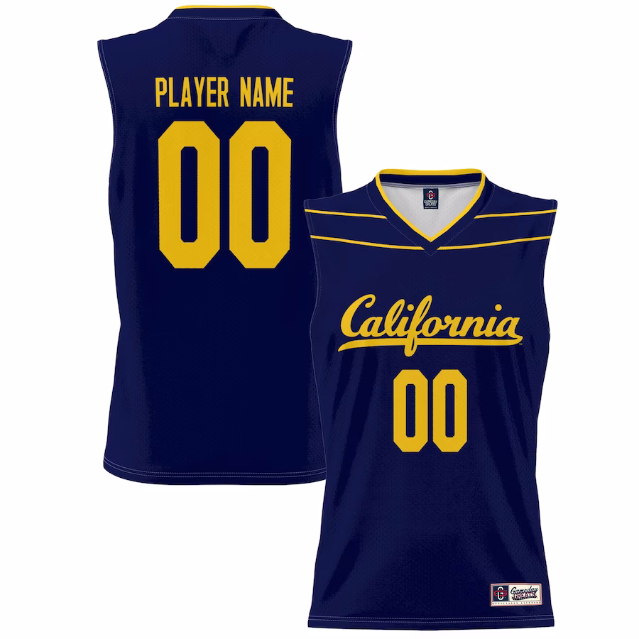 Cal Bears GameDay Greats Youth NIL Pick-A-Player Lightweight Basketball Jersey - Navy - Jersey