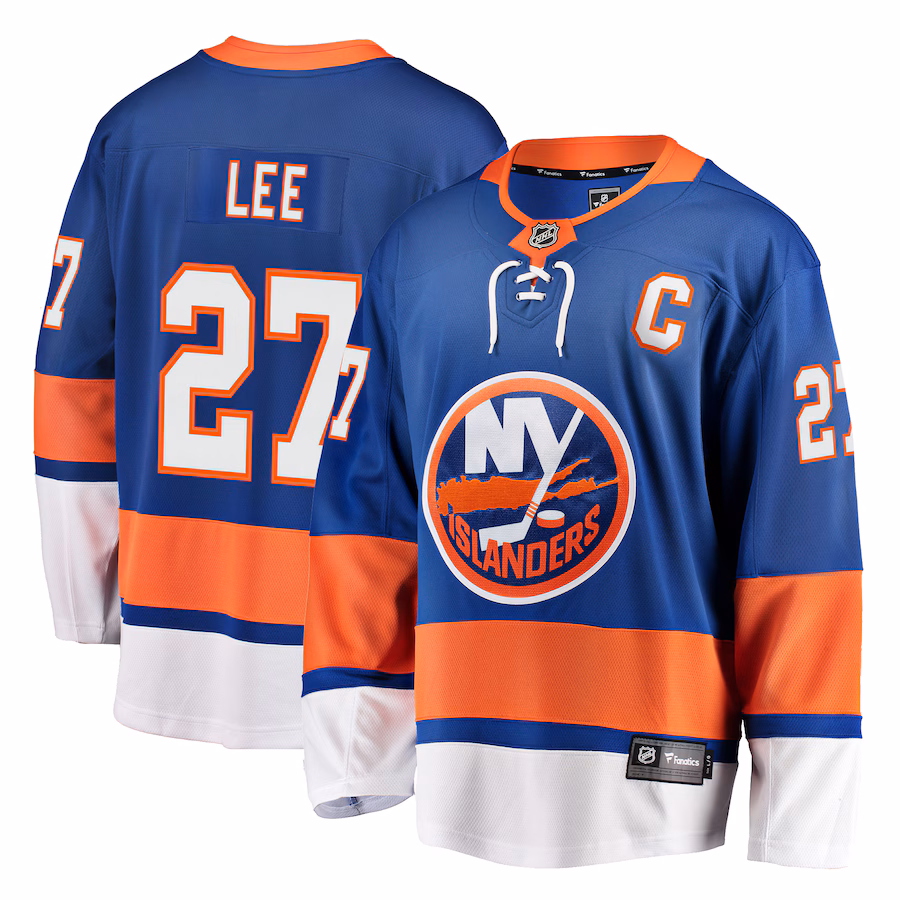 Men's New York Islanders Anders Lee Fanatics Royal Home Premier Breakaway Player Jersey - Jersey