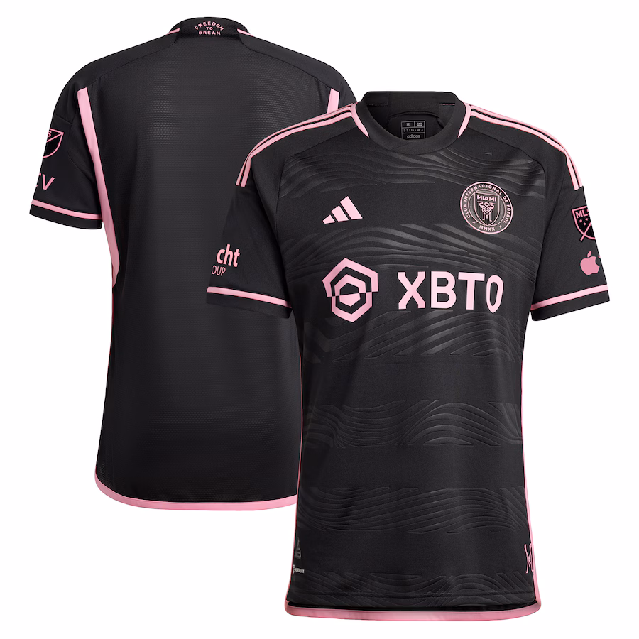 Men's Inter Miami CF adidas Black 2023 La Noche Authentic Jersey - Jersey