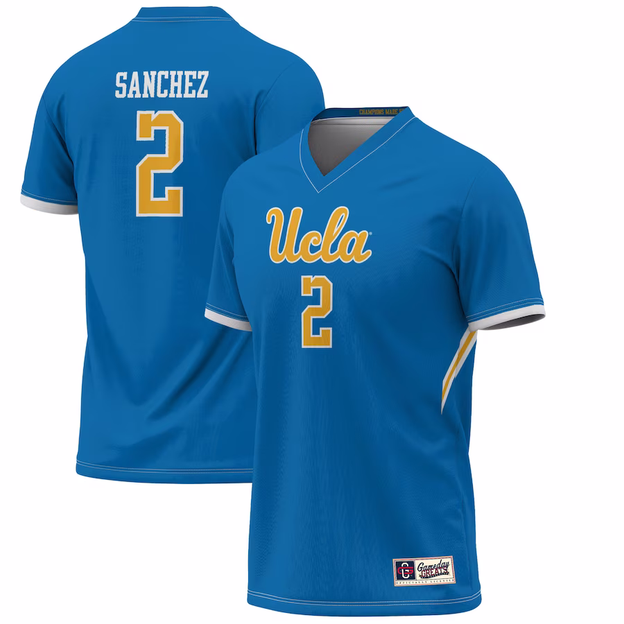 Ashley Sanchez UCLA Bruins GameDay Greats Youth Lightweight Alumni Soccer Jersey - Blue - Jersey