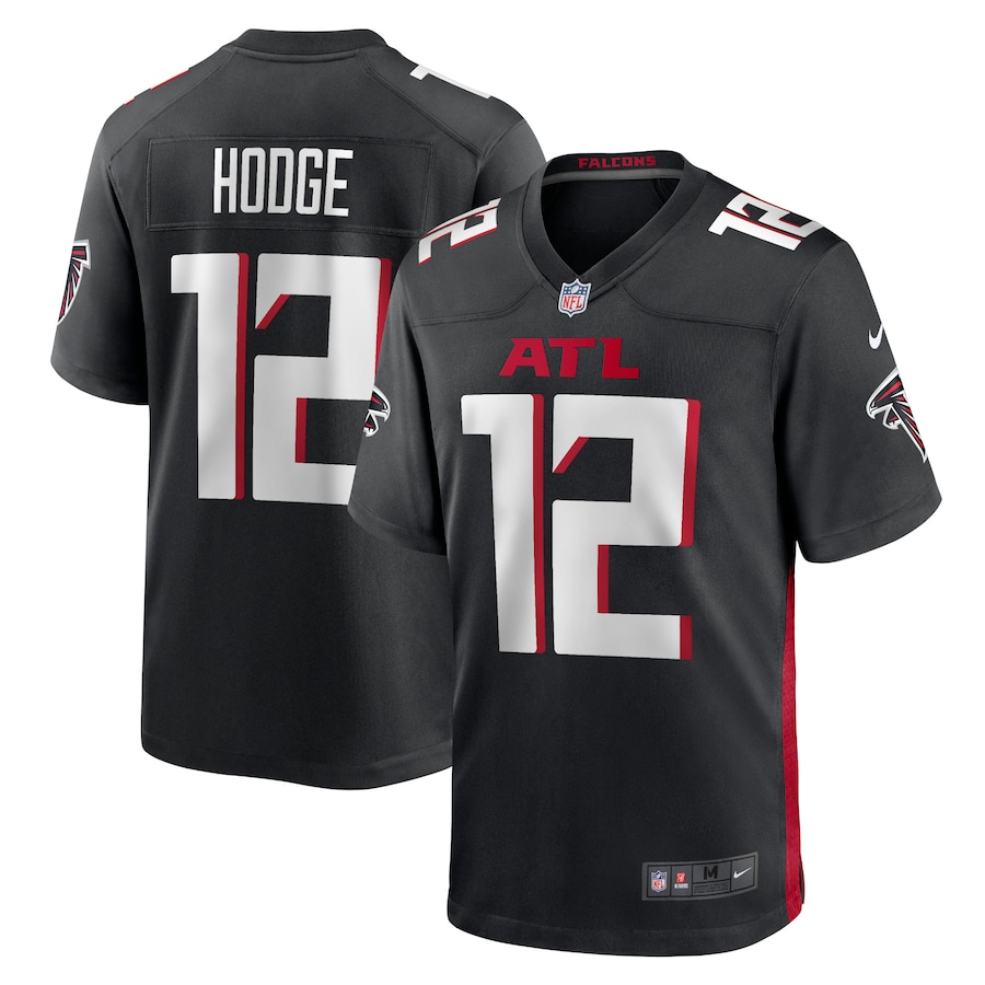 Men's Atlanta Falcons KhaDarel Hodge Nike Black Game Jersey - Jersey