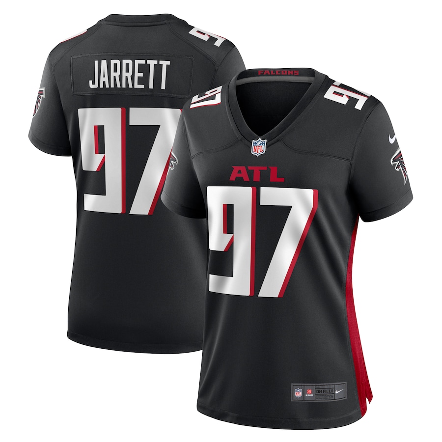 Women's Atlanta Falcons Grady Jarrett Nike Black Game Jersey - Jersey