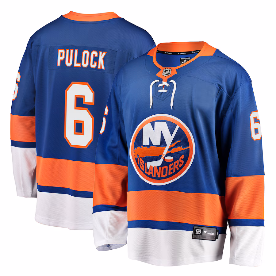 Men's New York Islanders Ryan Pulock Fanatics Royal Breakaway Player Jersey - Jersey