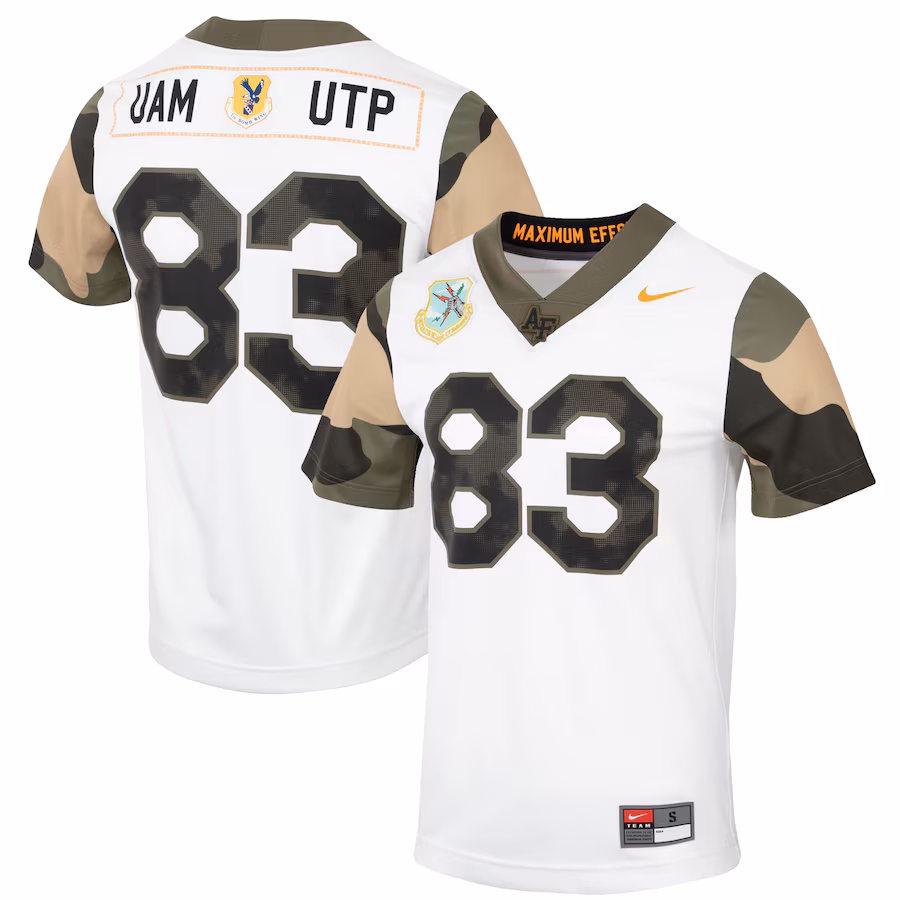 Men's Nike #83 White Air Force Falcons Special Game Replica Jersey - Jersey