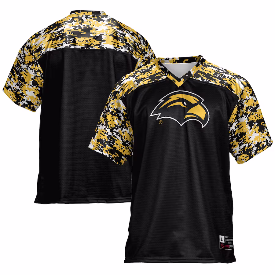 Southern Miss Golden Eagles GameDay Greats Football Jersey - Black - Jersey