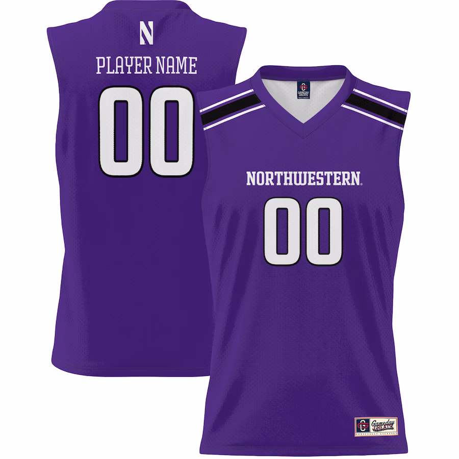 Northwestern Wildcats GameDay Greats Youth NIL Pick-A-Player Men's Basketball Jersey - Purple - Jersey