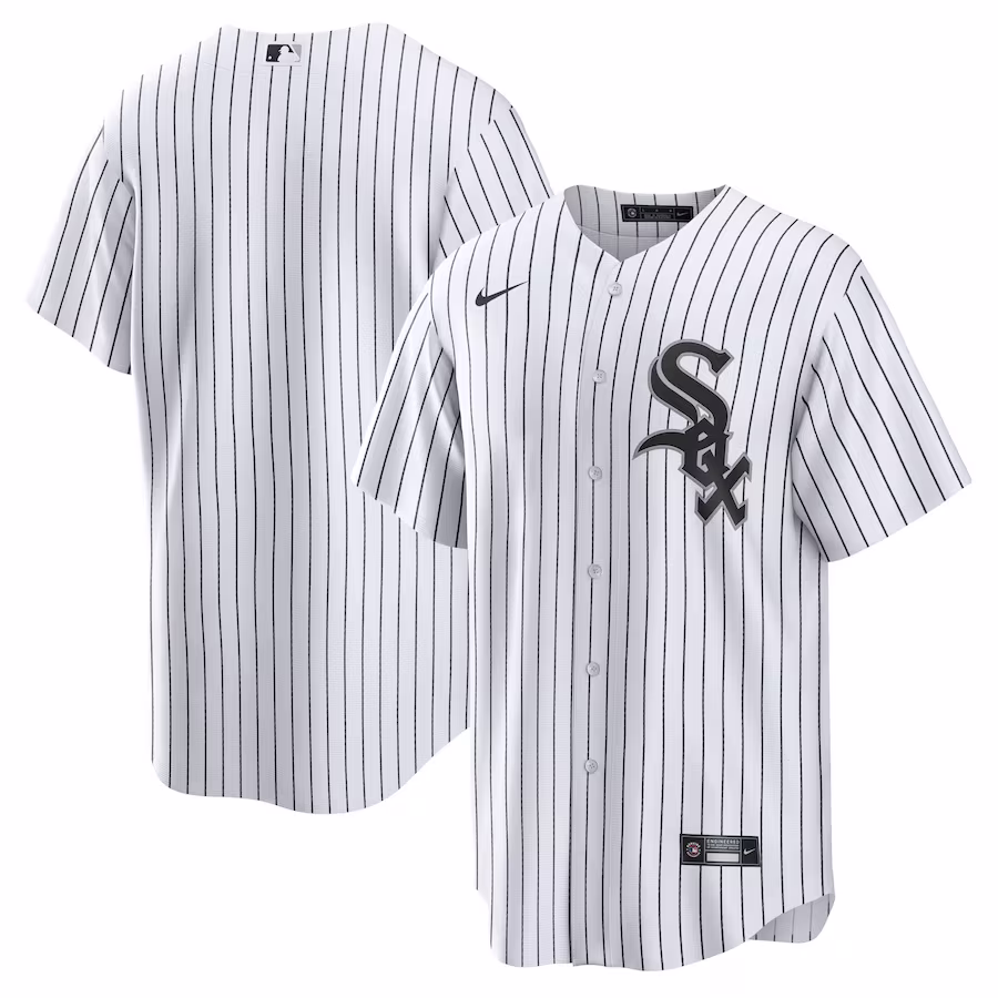 Men's Chicago White Sox Nike White Home Blank Replica Jersey - Jersey
