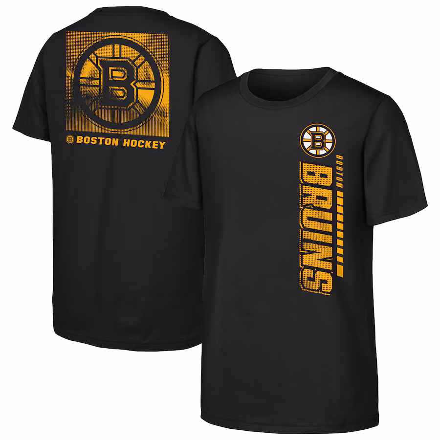 Youth Boston Bruins Black Atmosphere T-Shirt - Jersey