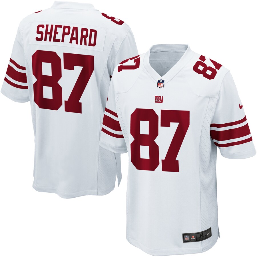 Men's New York Giants Sterling Shepard Nike White Game Jersey - Jersey