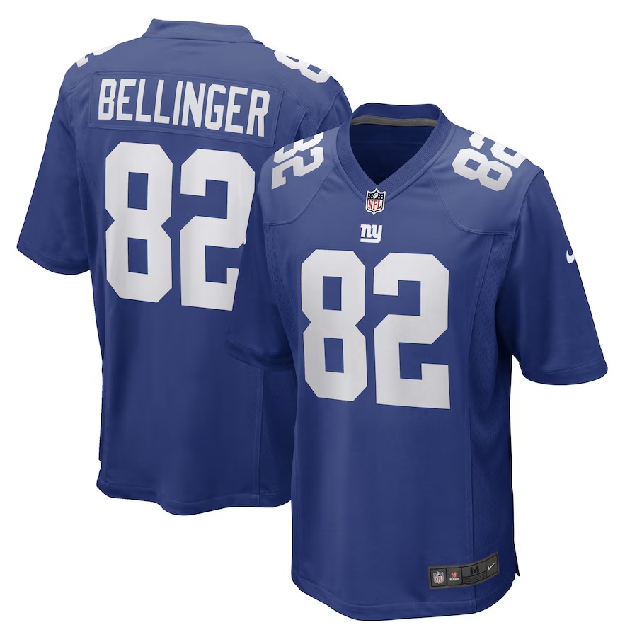 Men's New York Giants Daniel Bellinger Nike Royal Game Player Jersey - Jersey
